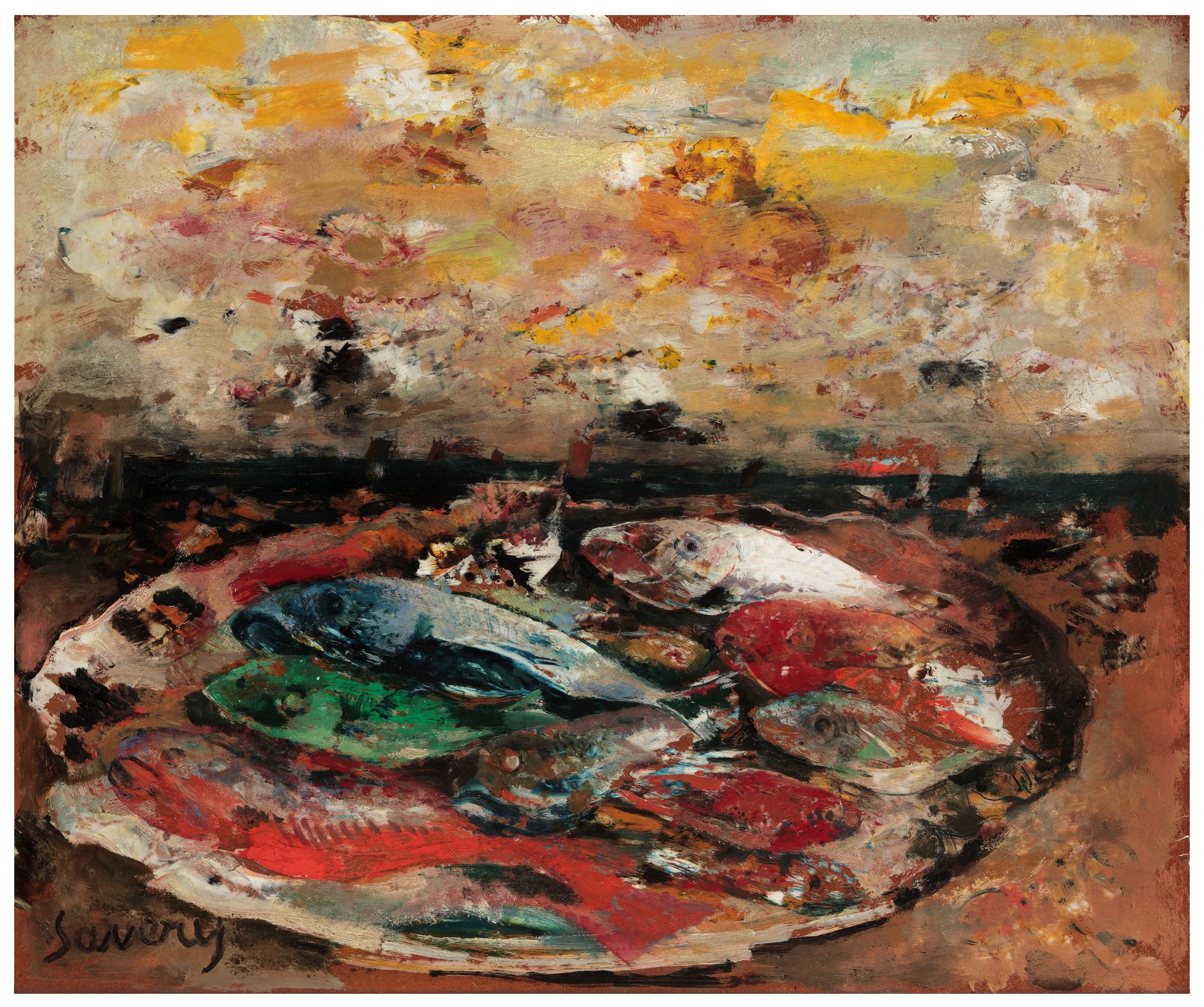 Stillife with fish